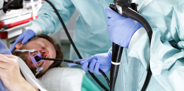 Videoendoscopy of throat