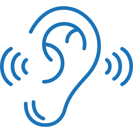 Ear treatment icon