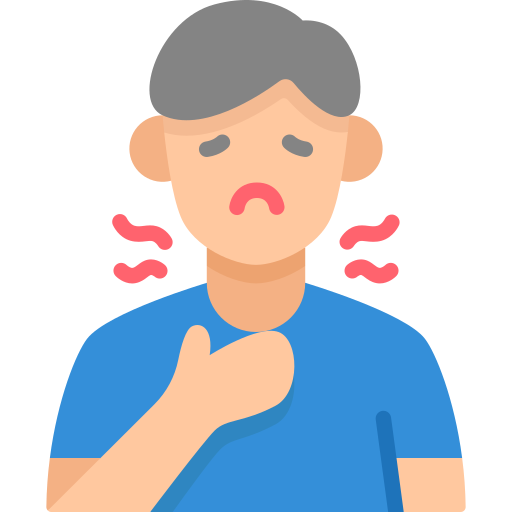 Throat treatment icon